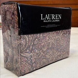LAUREN Ralph Lauren King Duvet Cover Set - HALLIE - Paisley - brand new